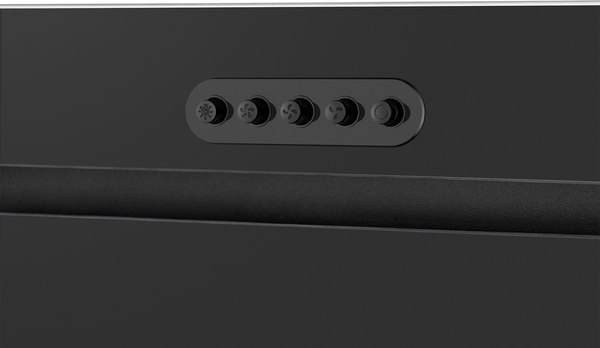 Вытяжка скрытая Weissgauff Aura 456 PB Black Glass