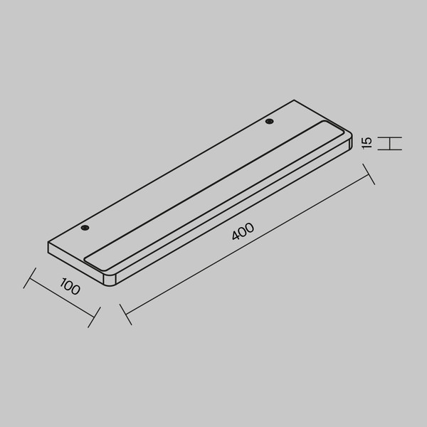 Подсветка для картин и зеркал Maytoni Shine C033WL-L12B3K