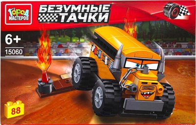 Конструктор Город мастеров Безумные тачки / 15060-ZH - фото