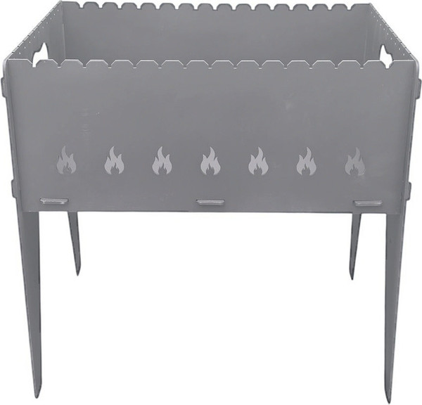 Мангал Формула качества М-3.0x405x330x390/С (серебристый)