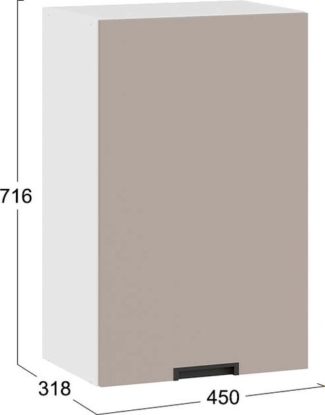 Шкаф навесной для кухни ТриЯ Гренада 1В45