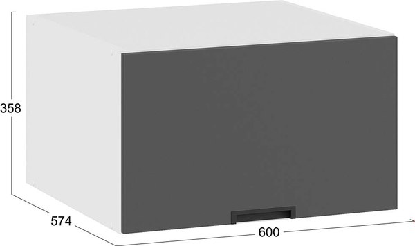 Шкаф навесной для кухни ТриЯ Гренада 1В6ГП