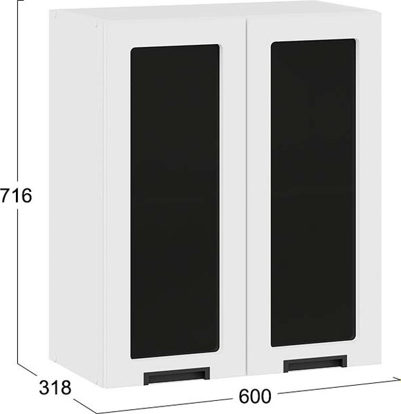 Шкаф навесной для кухни ТриЯ Гренада 1В6С