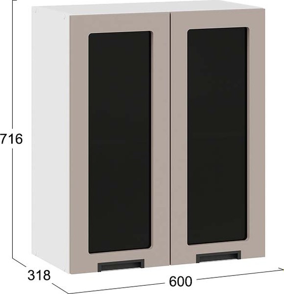 Шкаф навесной для кухни ТриЯ Гренада 1В6С