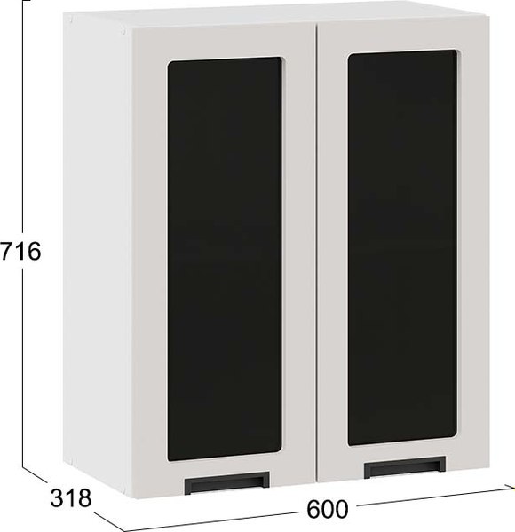 Шкаф навесной для кухни ТриЯ Гренада 1В6С