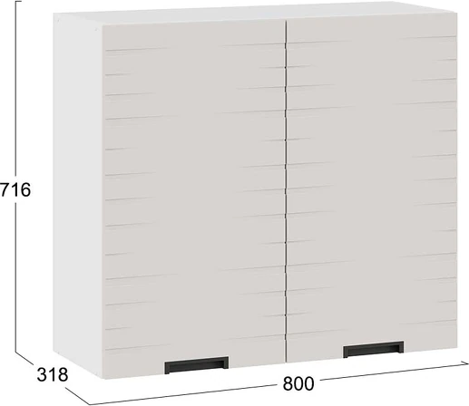 Шкаф навесной для кухни ТриЯ Гренада 1В8