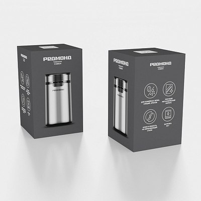 Кофемолка Redmond CG804 (серый/металл)