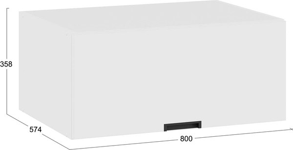 Шкаф навесной для кухни ТриЯ Гренада 1В8ГП