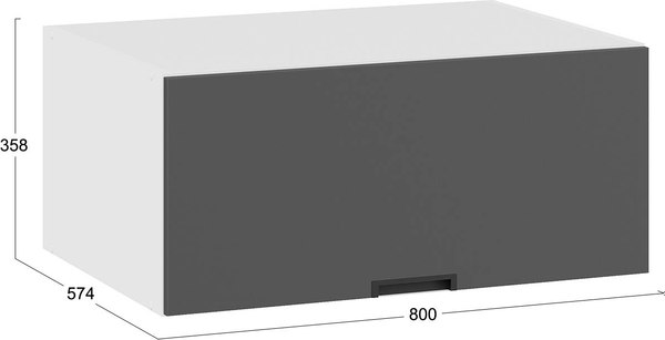 Шкаф навесной для кухни ТриЯ Гренада 1В8ГП