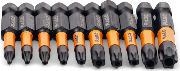 Набор бит Vira Rage S2 Torx 6-40x50мм / 554193