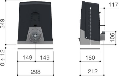 Комплект для автоматизации ворот Came BXLStart Kit