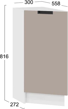 Шкаф навесной для кухни ТриЯ Гренада 1Н3Т