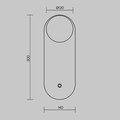 Бра Freya Sunspot FR5482WL-01W