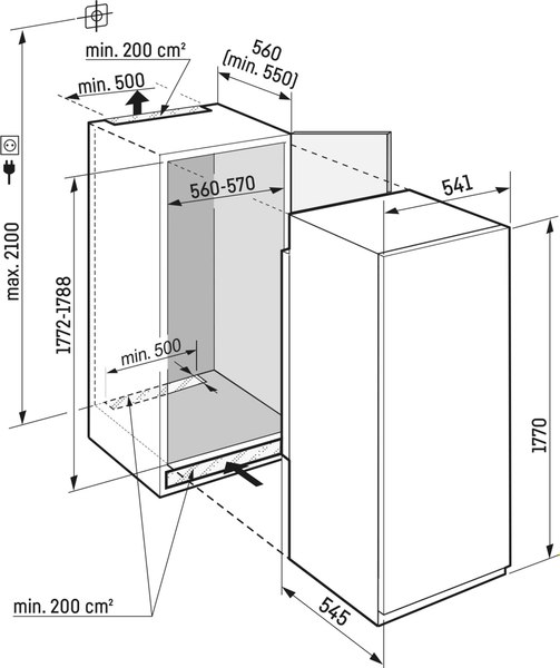 Встраиваемый морозильник Liebherr SIFNSe 5128