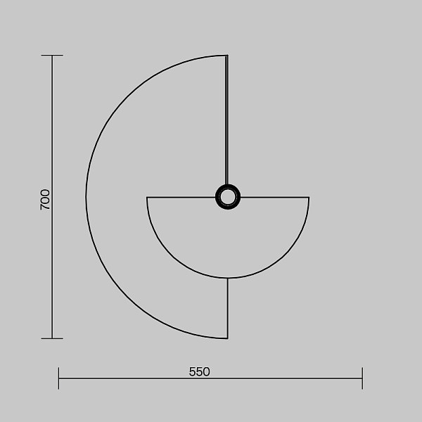 Бра Freya Carry FR5487WL-01G3