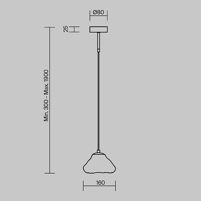 Потолочный светильник Freya Eatery FR5488PL-01CH