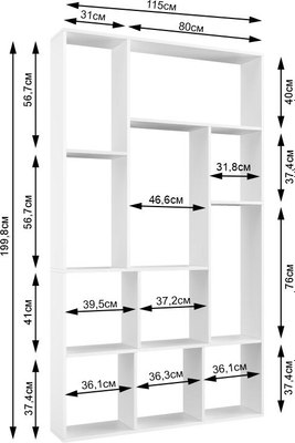 Стеллаж Eligard Horse 115