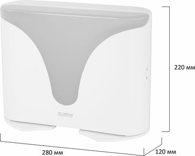 Диспенсер Laima Extra Professional. Для бумажных полотенец / 609472