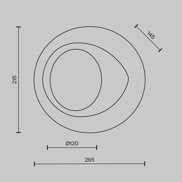 Светильник Maytoni Lulua MOD435WL-01W