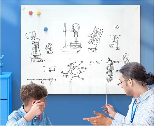 Магнитно-маркерная доска Deli 50045