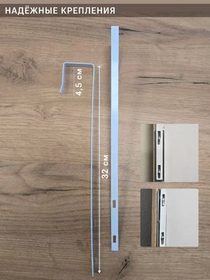 Зеркало Emze Надверное 35x110 в раме / DK235.AUR