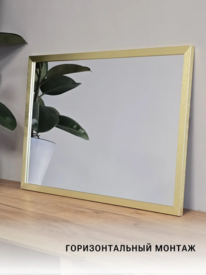 Зеркало Emze Прямоугольное 50x70 / DK4002.AUR