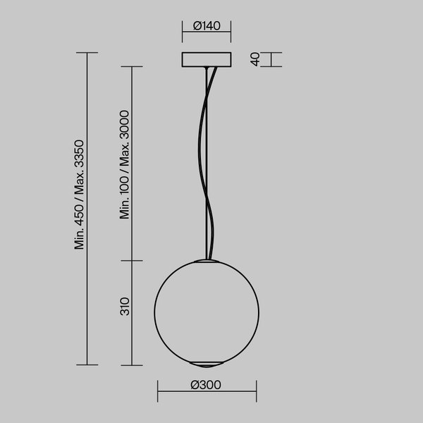 Потолочный светильник Maytoni Bruma MOD397PL-L15CH3K