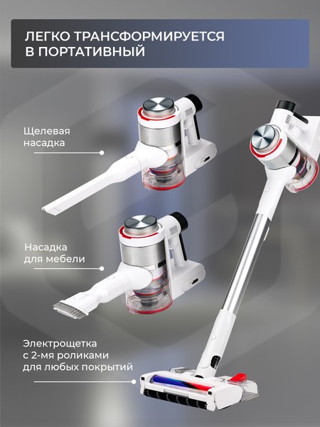 Вертикальный пылесос Evolution Smart Clean VCF2613 Wet and Dry