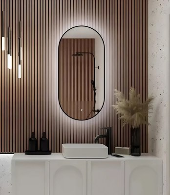 Зеркало Emze 43x88 / LED.UV.43.88.CHE - фото