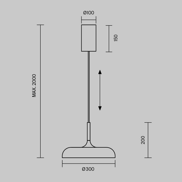 Потолочный светильник Maytoni Gerhard MOD189PL-L30B3K