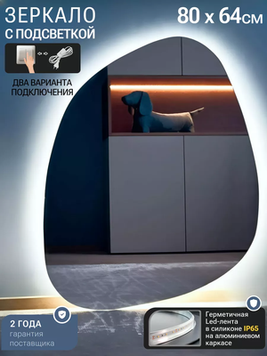 Зеркало Emze 64x80 / LED.NF.64.80.SW.4K