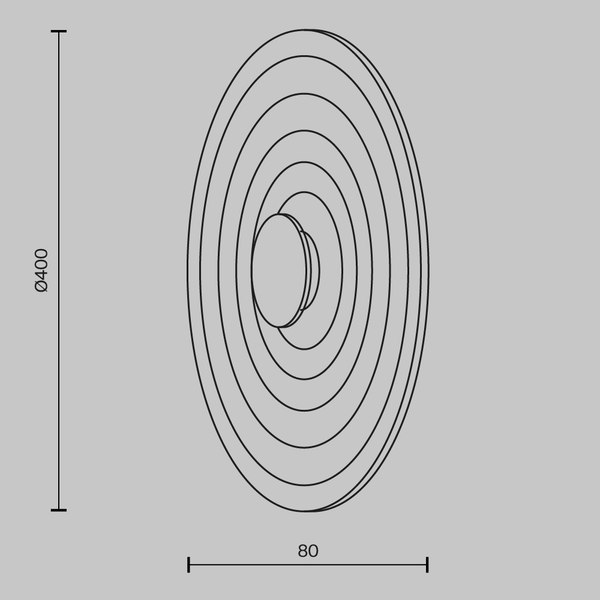 Светильник Maytoni Nami MOD400WL-L5GR3K