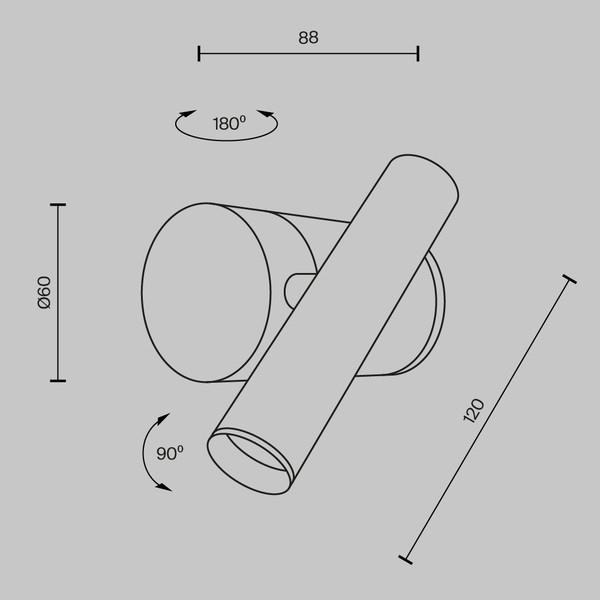 Спот Maytoni Utility MOD433WL-L3B3K1