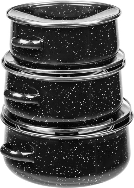 Набор кастрюль Sundays Home Эмалированные