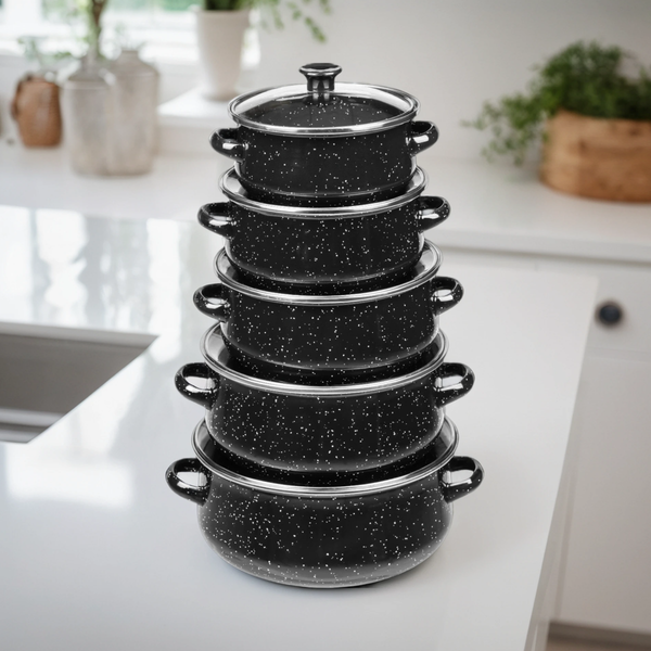 Набор кастрюль Sundays Home Эмалированные