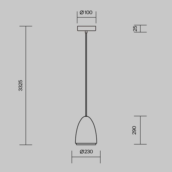 Потолочный светильник Maytoni Pilastro MOD430PL-01CM