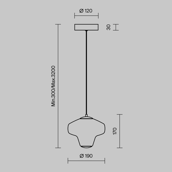 Потолочный светильник Maytoni Sirocco MOD359PL-L6BS3K1
