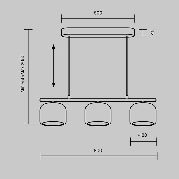 Люстра Maytoni Spirito MOD286PL-L12W3K