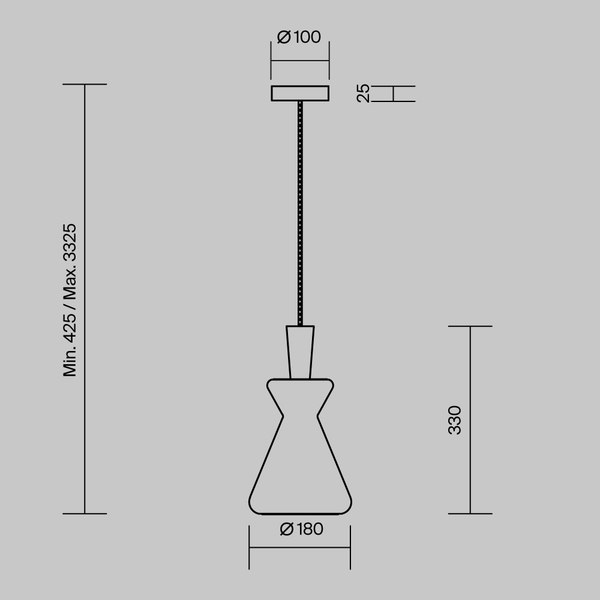 Потолочный светильник Maytoni Toys MOD405PL-01W2
