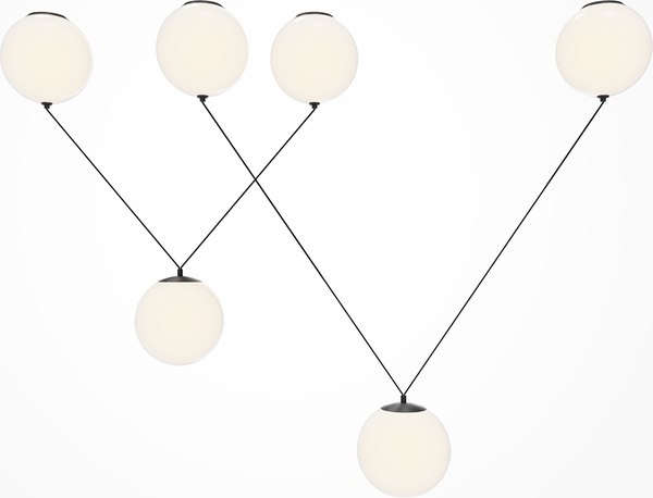 Люстра Maytoni Twins MOD427PL-L30B3K