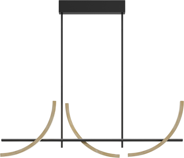 Люстра Maytoni Wabi MOD428PL-L20BK - фото