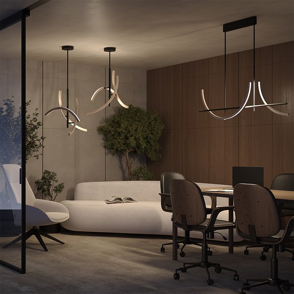 Люстра Maytoni Wabi MOD428PL-L20BK