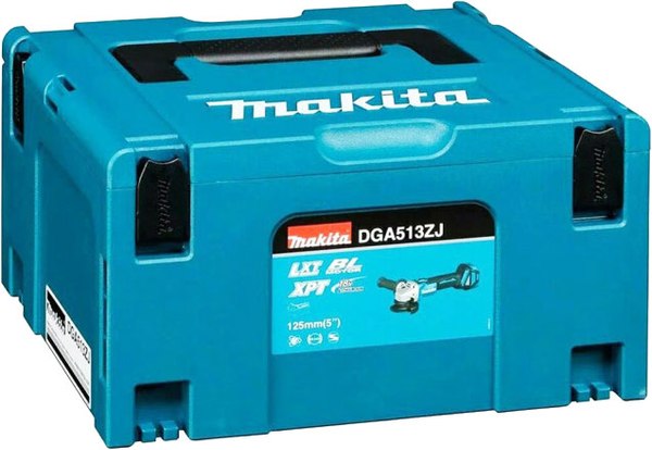 Профессиональная угловая шлифмашина Makita DGA513ZJ