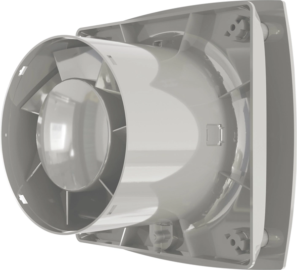 Вентилятор накладной ERA D100 Wave Gray