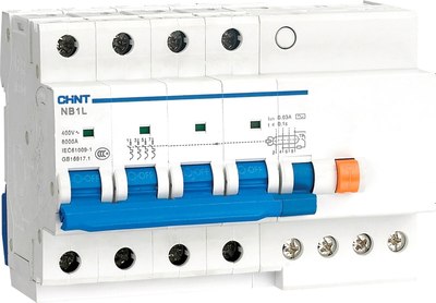 Дифференциальный автомат Chint NB1L-40 4P / 198107 - фото