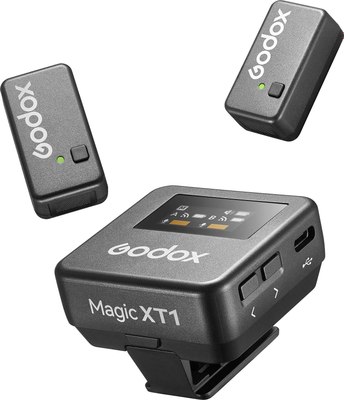 Радиосистема микрофонная Godox Magic XT1 Накамерная / 31970 - фото
