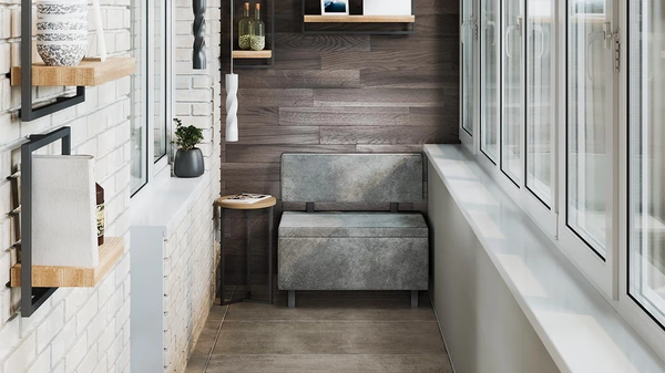 Скамья ТриЯ Брайтон прямая 80