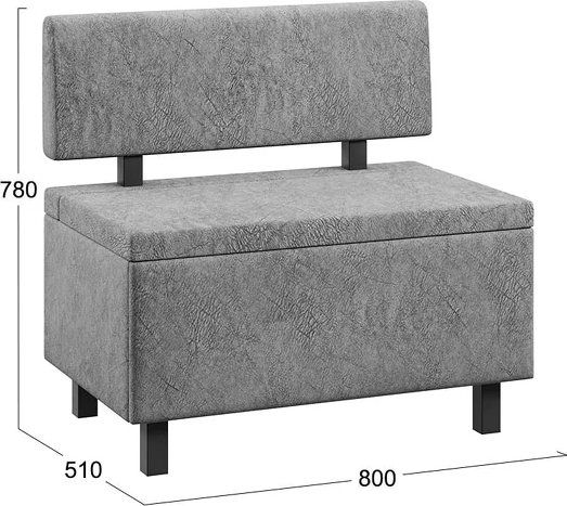 Скамья ТриЯ Брайтон прямая 80