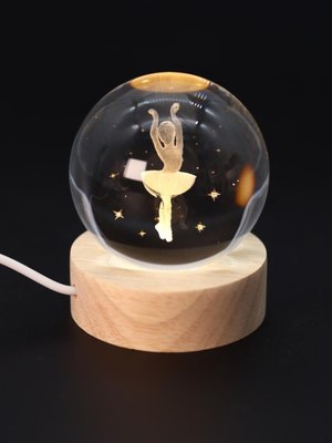 Ночник ILikeGift Ballerina 3D / 149-022