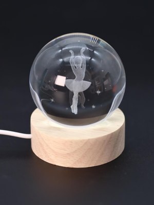 Ночник ILikeGift Ballerina 3D / 149-022